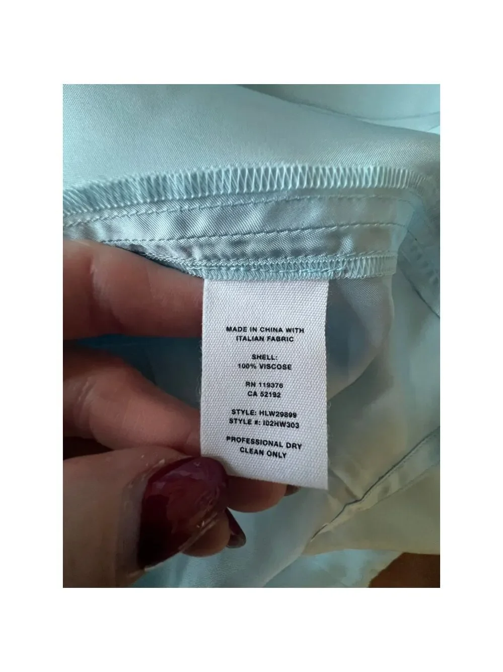 NWT HELMUT LANG Sky Blue Midi Skirt Size 10 and Medium Top $1100